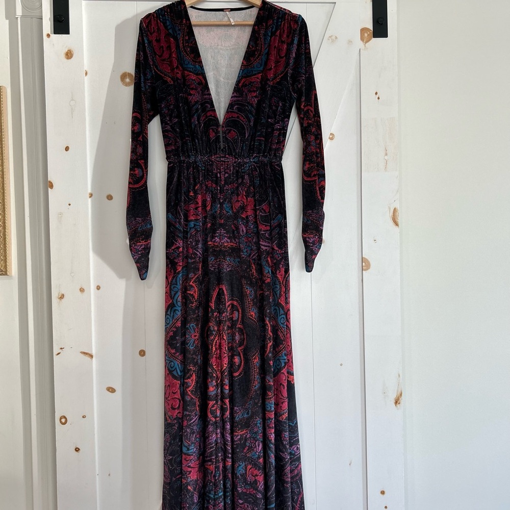 Free People Multicolor Paisley Jumpsuit - Picture 2 of 7